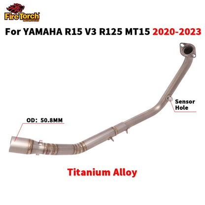 COLETOR ESPORTIVO YAMAHA R15/R125/MT 125 V3 V4 2008+