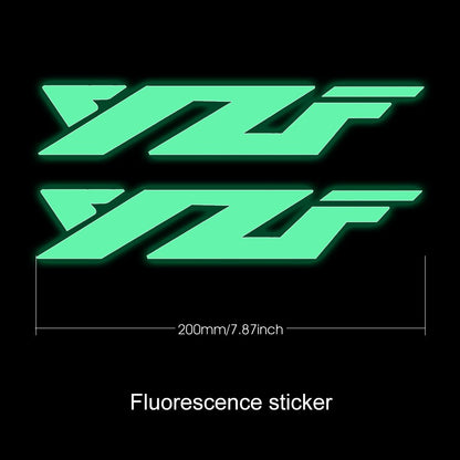 Adesivo Refletivo e Fluorescente para Yamaha YZF