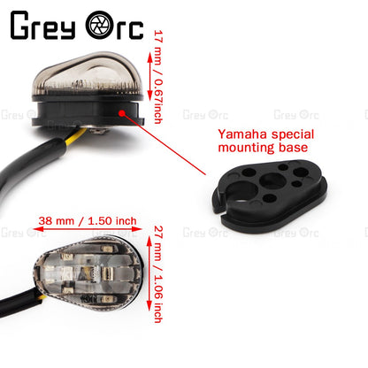 Para yamaha yzf r1 s m r6 r25 r3 r15 r125 ybr125 250 led