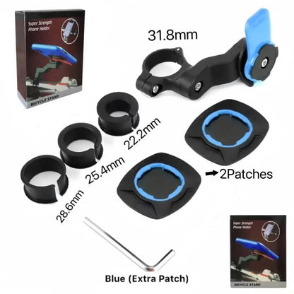 Suporte Moto 360° para Celular – Anti-Vibração e Giratório