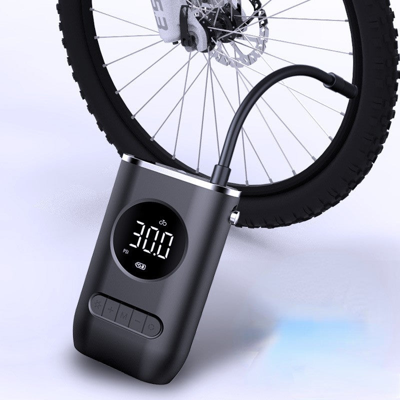 Compressor de Ar Portátil Digital Sem Fio 150PSI com Bateria Recarregável 4000mAh