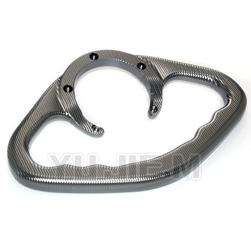 Manoplas cnc para passageiro de motocicleta, barra de apoio para tanque, apoio d