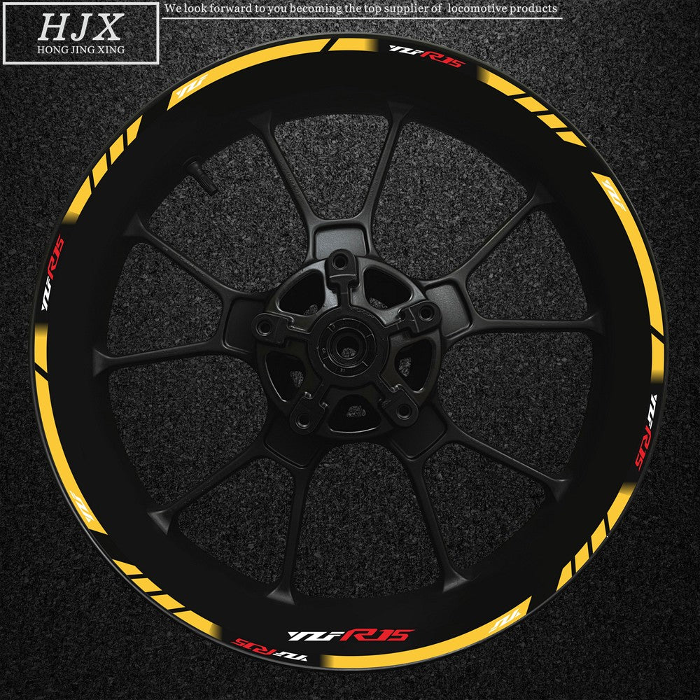 Adesivo Refletivo de Roda YZF-R15 – Conjunto Completo Personalizado