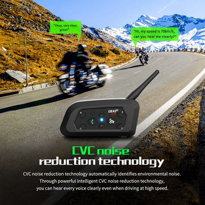 Comunicador Bluetooth Ejeas v6 pro
