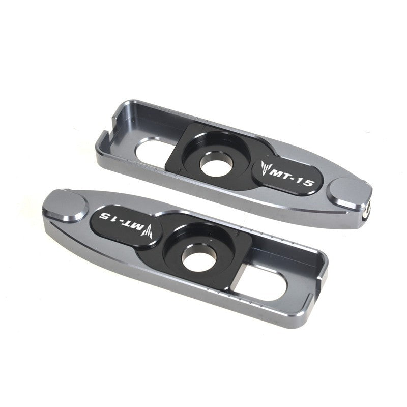 Tensor de Corrente CNC com Suporte de Eixo Traseiro e Spool – Yamaha R15 V3 / MT-15 (2019+)