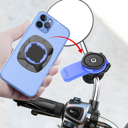 Suporte de telefone motocicleta com amortecedor de vibração