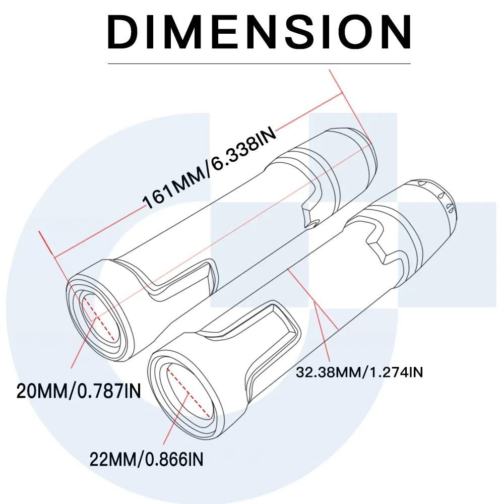 CONJUNTO DE MANETES AJUSTÁVEIS + PUNHOS ESPORTIVOS CNC – YAMAHA R15 V3 (2017 + )