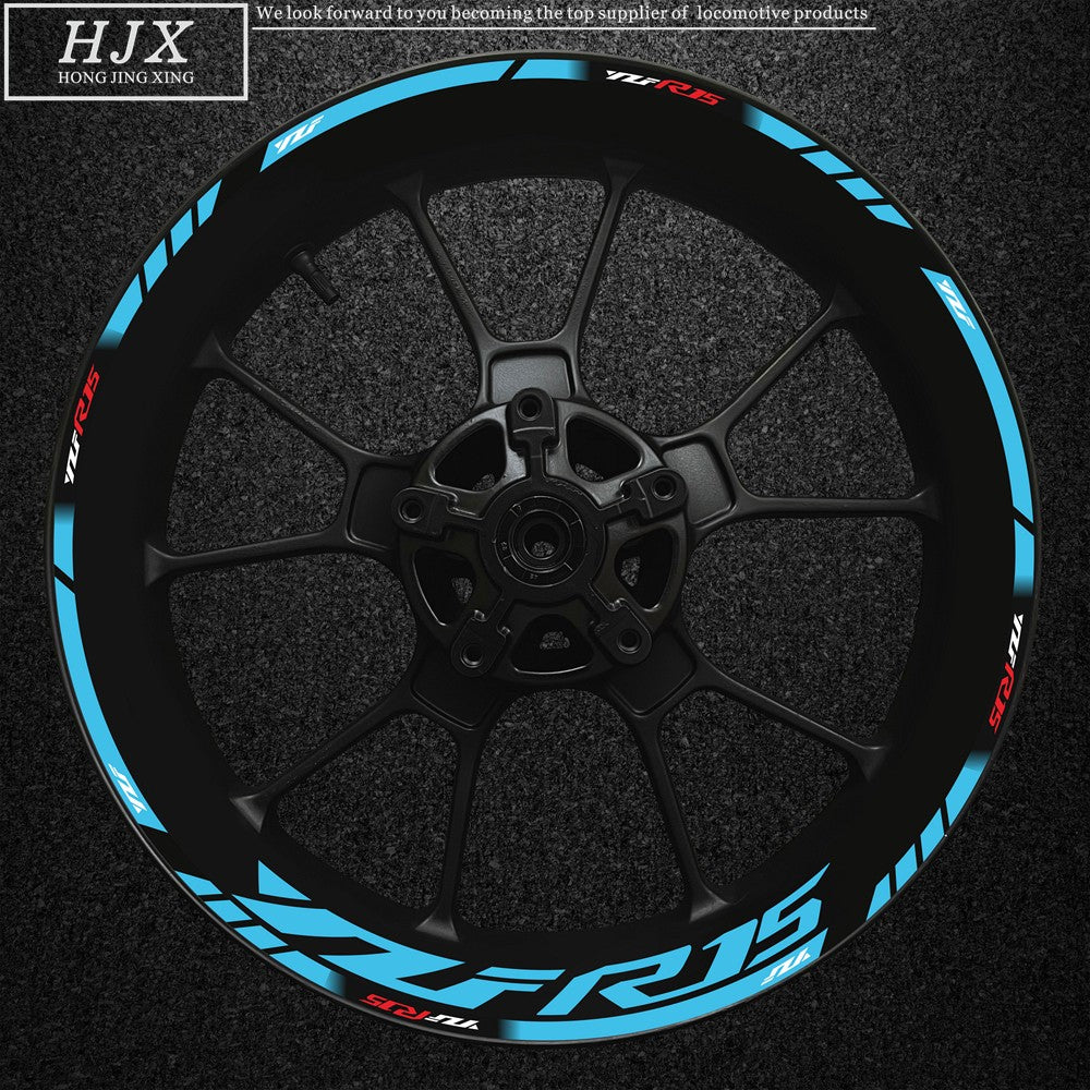 Adesivo Refletivo de Roda YZF-R15 – Conjunto Completo Personalizado