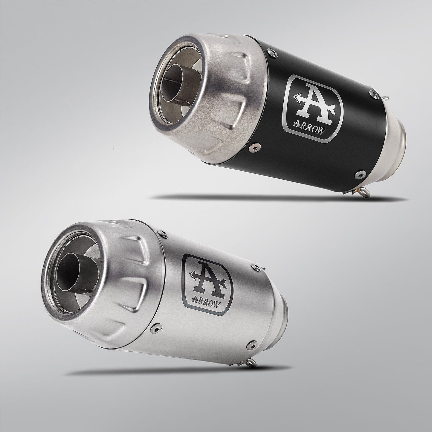 Tubo silenciador de arrow 51mm para escapamento de motocicleta, tubo de aço inoxidável