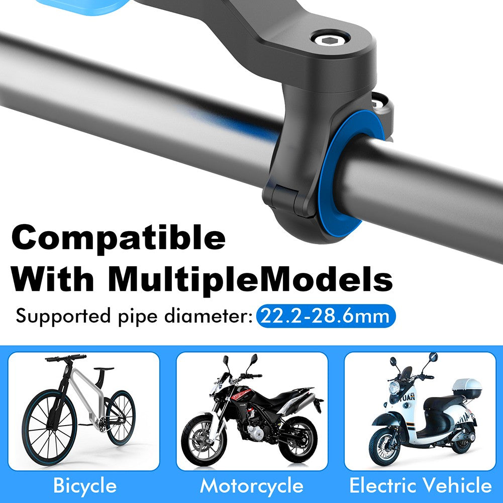 Suporte para telefone para motocicleta 360°