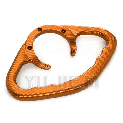 Manoplas cnc para passageiro de motocicleta, barra de apoio para tanque, apoio d