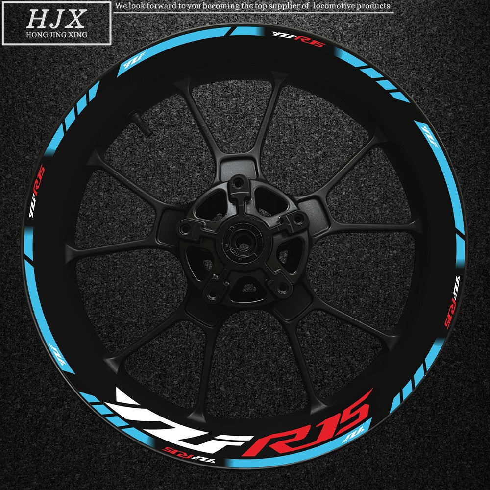 Adesivo Refletivo de Roda YZF-R15 – Conjunto Completo Personalizado