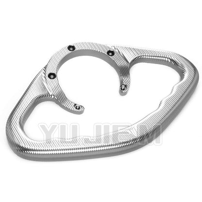 Manoplas cnc para passageiro de motocicleta, barra de apoio para tanque, apoio d