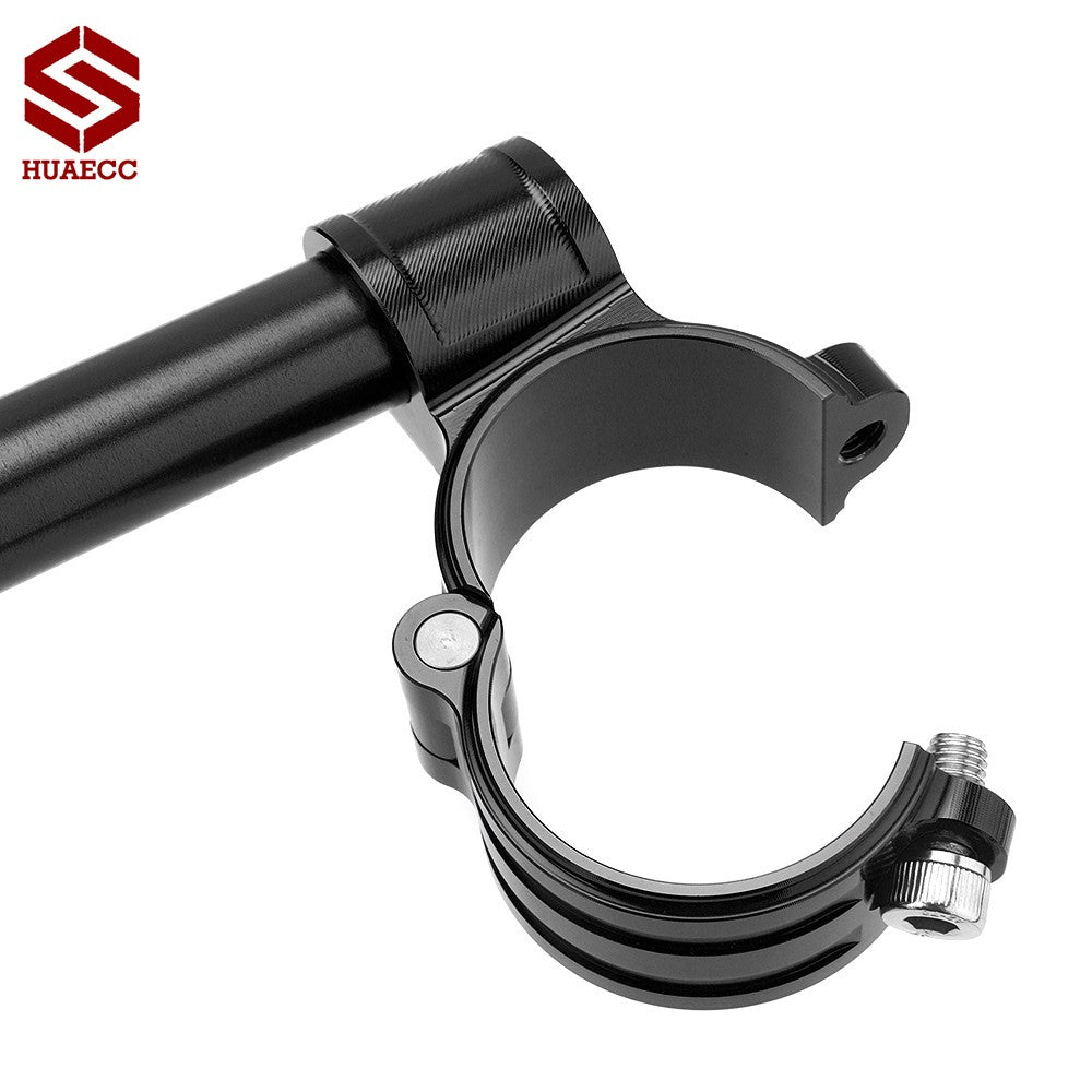47mm regular tarugo cnc alumínio motocicleta guidão clip-ons guidão clip-ons para yamaha r15 v3 yzf r3 2019 2020 2021 2022