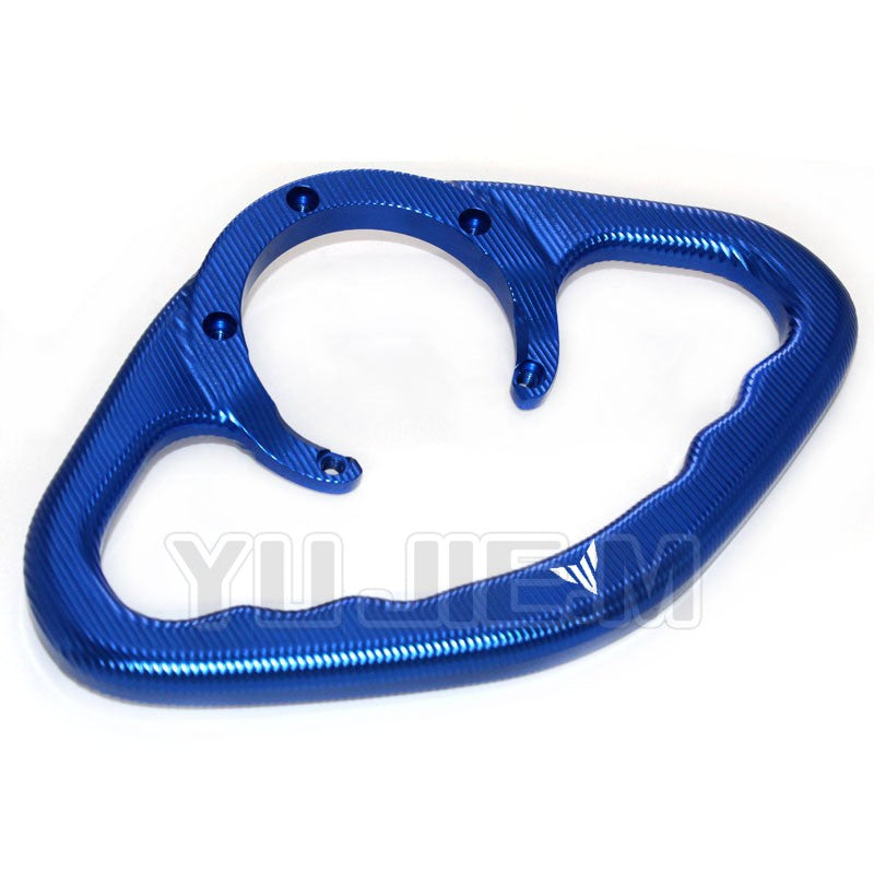 Manoplas cnc para passageiro de motocicleta, barra de apoio para tanque, apoio d