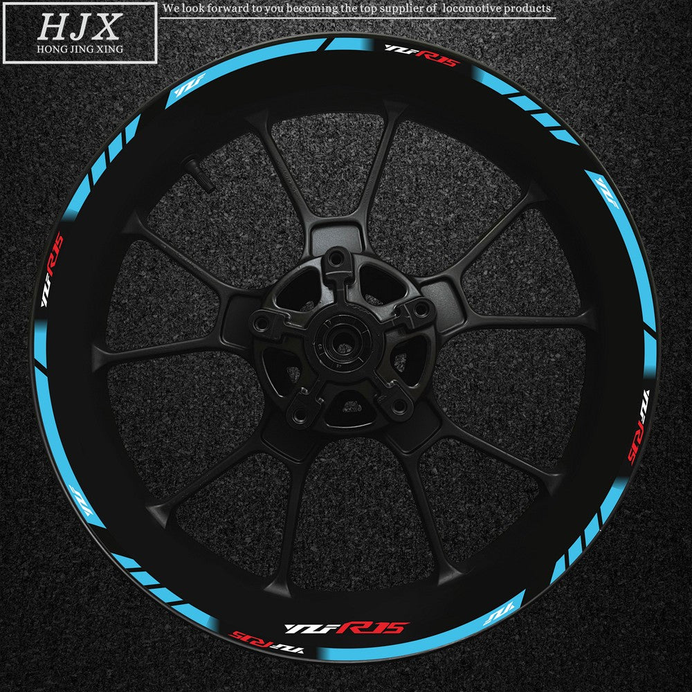 Adesivo Refletivo de Roda YZF-R15 – Conjunto Completo Personalizado