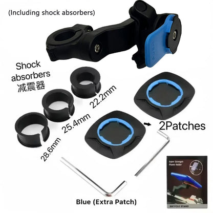 Suporte Moto 360° para Celular – Anti-Vibração e Giratório