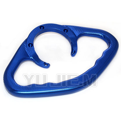 Manoplas cnc para passageiro de motocicleta, barra de apoio para tanque, apoio d