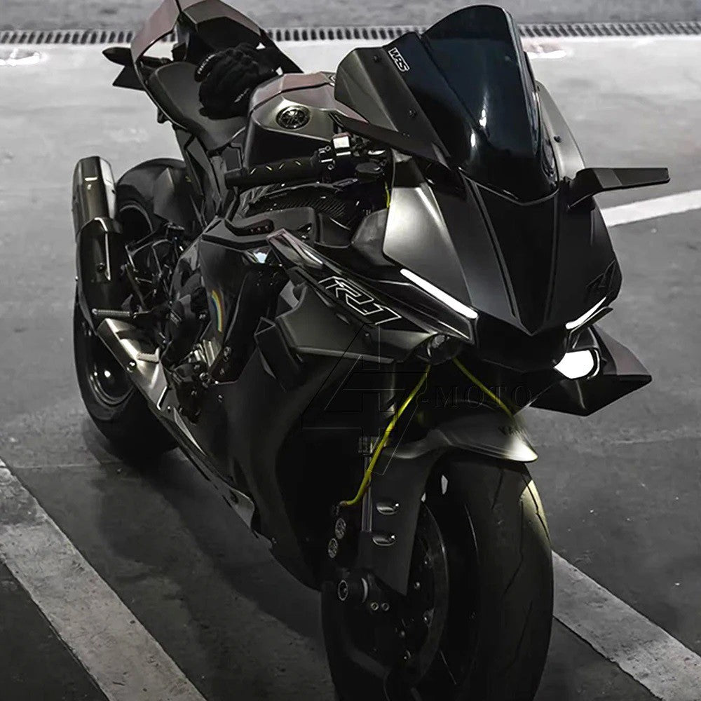Kit de Asa Aerodinâmica Universal para Motocicleta Yamaha YZF