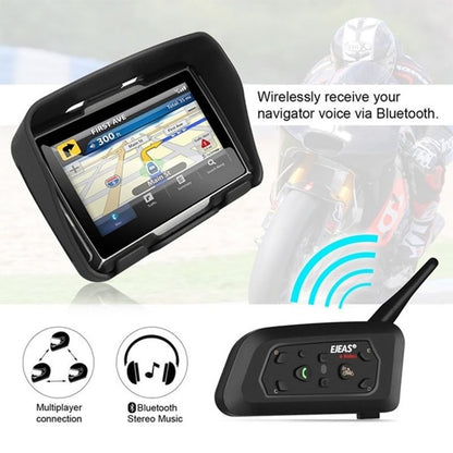 Intercomunicador para Capacete EJEAS V6 Pro / V6 Pro+ Bluetooth 5.1 – Comunicação para até 6 Motociclistas | SEM CONTROLE