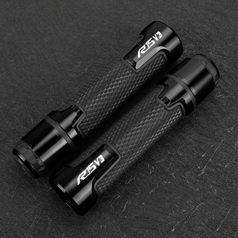 CONJUNTO DE MANETES AJUSTÁVEIS + PUNHOS ESPORTIVOS CNC – YAMAHA R15 V3 (2017 + )